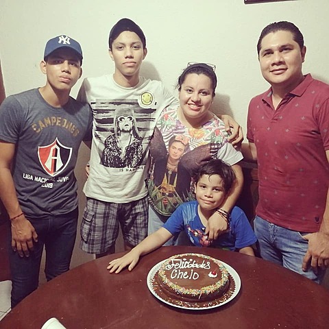Cumpleaños de Axel mi hermano menor