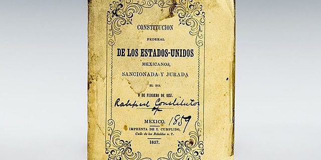Constitución de 1857