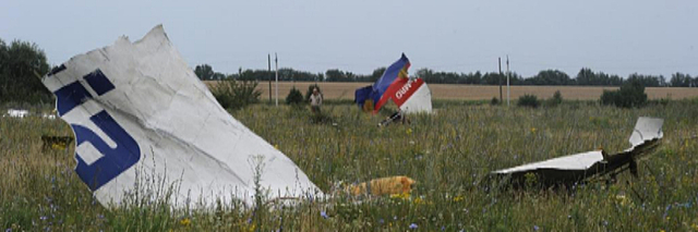 Los dos aviones caídos de Malaysia Airlines.