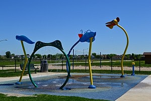 First splash pad in New Lenox
