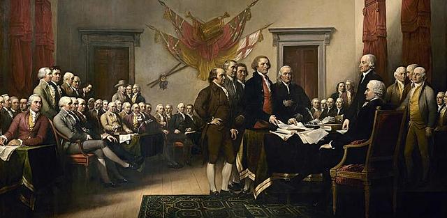 La declaración de independencia