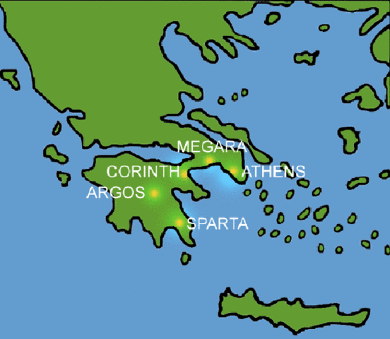 Mycenaean’s in control of the Aegean World