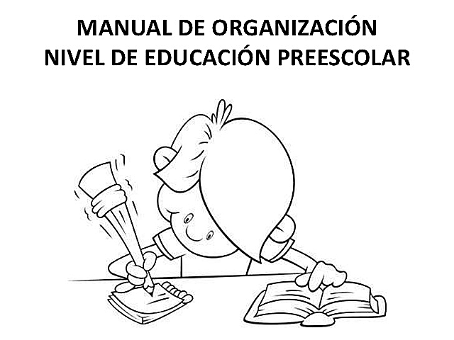 ORGANIZACIÓN PREESCOLAR