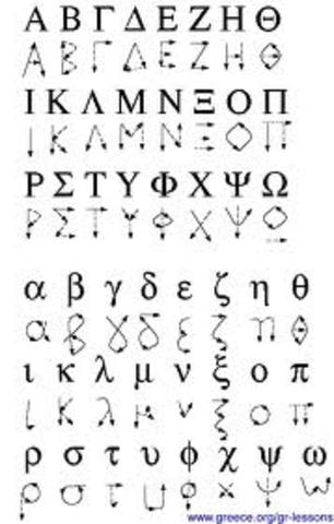 New form of writing – the alphabet introduced & City States develop