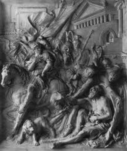 Alexander the Great dies