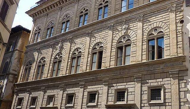 Palazzo Rucellai, Alberti (iniziato nel 1446)