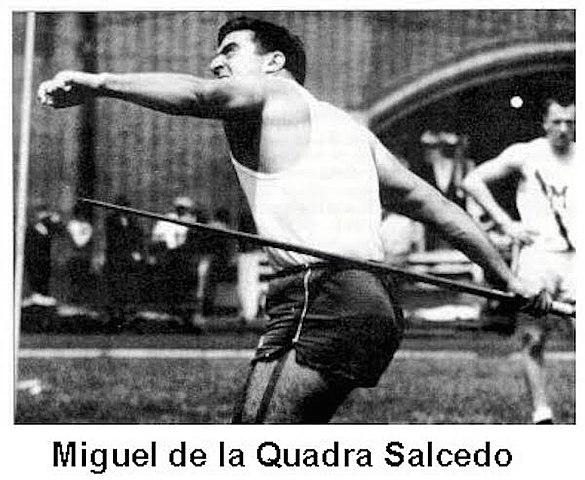 Miguel de la Quadra Salcedo bate el récord mundial de lanzamiento de jabalina