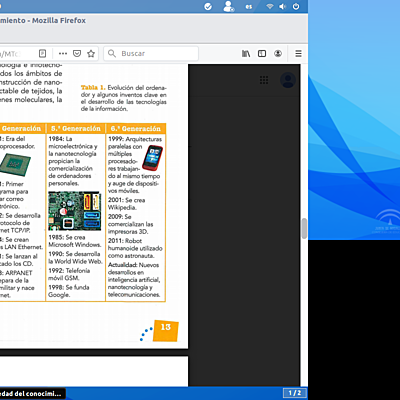 Timeline: Generaciones de los ordenadores