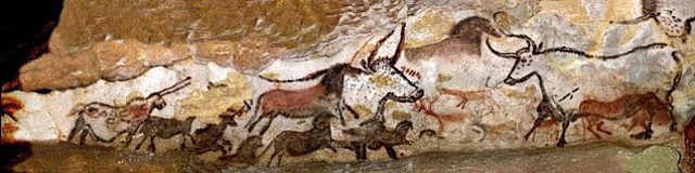 Caballos y toros de Lascaux