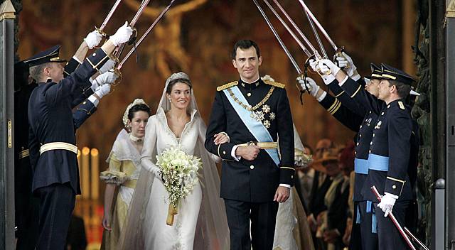 Marriage to Prince Felipe
