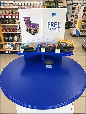 Product Samples at stores