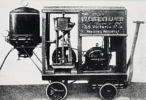 Invención de la primera aspiradora