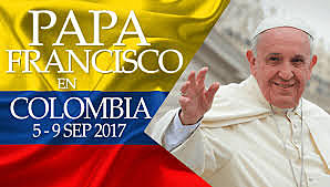 Visita del papa Francisco en Colombia