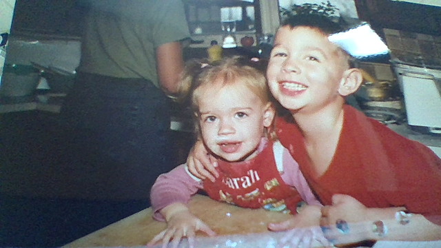 Baking Christmas cookies at grandmas house