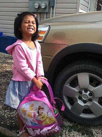 First day of pre-school