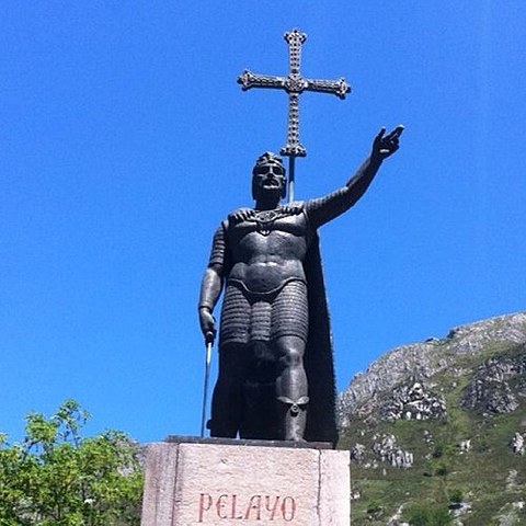 Pelayo funda el Reino de Asturias