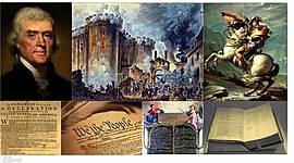 Timeline: Den Franske og Den Amerikanske Revolusjonen