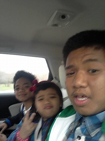 Me, my mom and my two brothers moved to Canada