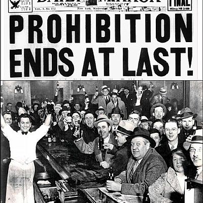 Timeline: 21st Amendment Repealed the 18th Amendment