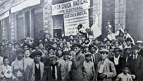 Victoria de Yrigoyen en Argentina