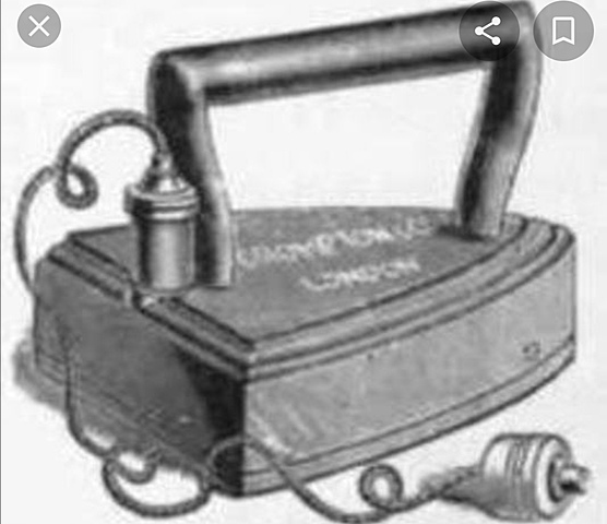 La plancha de la ropa