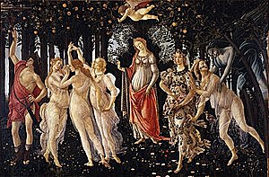 La Primavera, Botticelli (iniziata nel 1478)
