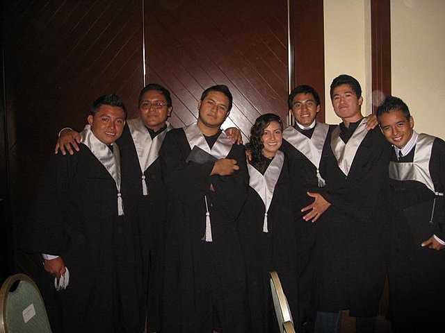 Graduación de la preparatoria.