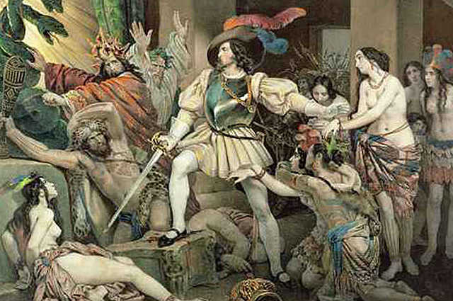 Hernán Cortez forma una alianza