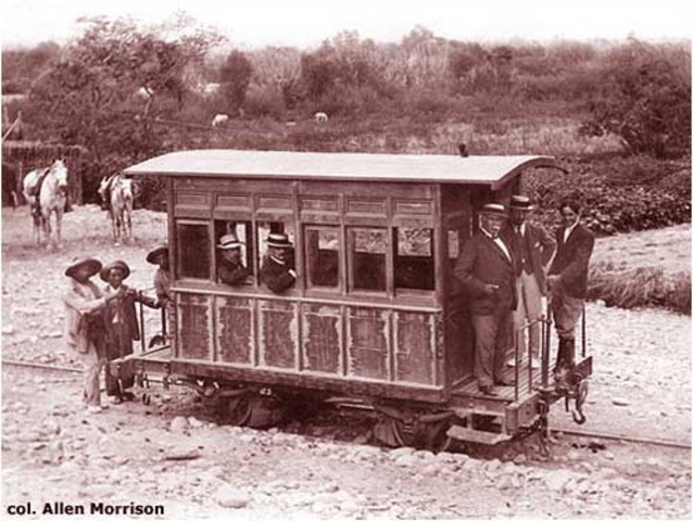 Primer Ferrocarril Lima Callao