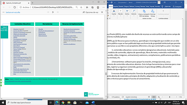 Recursos para enseñanza López (2009, pp.2)