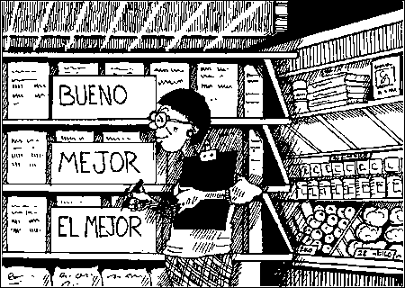 Nace el concepto del producto, el consumidor prefiere un producto con mejor calidad, desempeño y detalles y por lo tanto la organización debe mejorar sus productos debido a la abundancia en el mercado