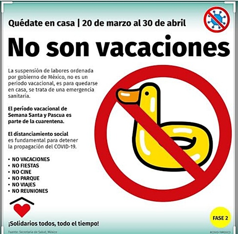 VACACIONES DE SEMANA SANTA