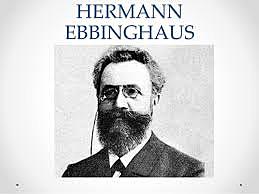 Hermann Ebbinghaus (1850-1909).