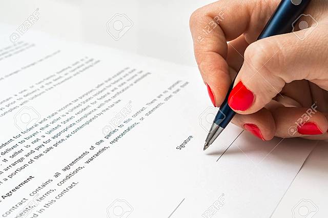 Entregar al presunto comprador una nota firmada: Artículo 3 de la Ley 11.687