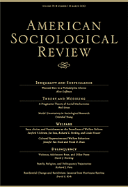 Revista American Sociological Review