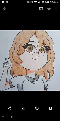 Me regalan un dibujooo