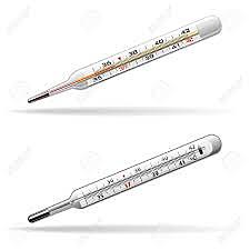 Termómetros de alcohol y mercurio