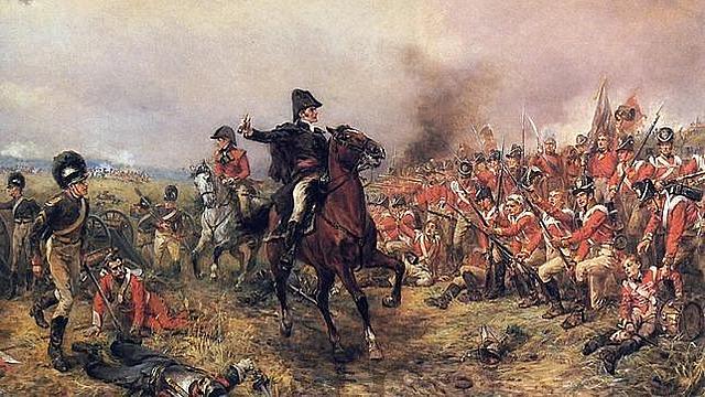 La batalla de Waterloo