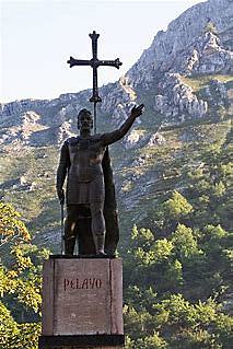 Pelayo funda el Reino de Asturias