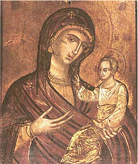 La virgen y el niño Jesús, Edad Media