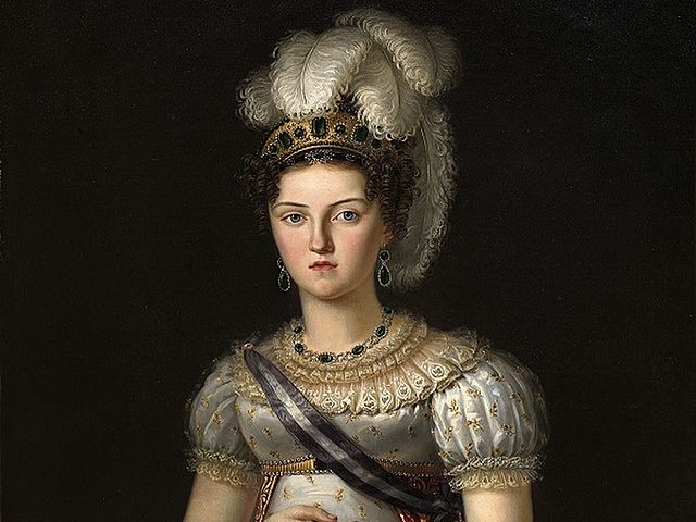 Casamiento con Mª Josefa Amalia de Sajonia