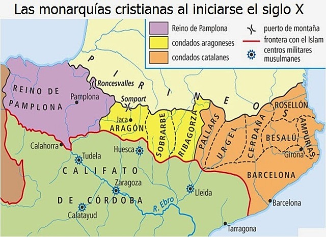 Carlomagno establece la Marca Hispánica