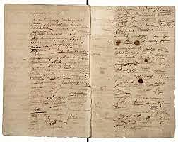 Den franske grunnloven blir skrevet.