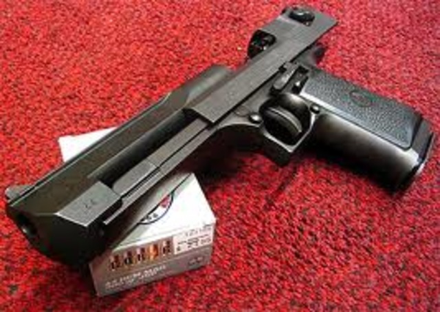 the D.E. in action during the war!