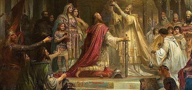 Nombramiento de Carlomagno como emperador de la Cristiandad