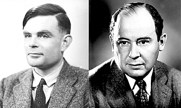 Alan Turing e John Von Neumann