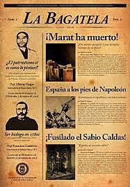 Antonio Nariño publica La Bagatela