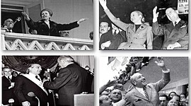 Timeline: LINEA DEL TIEMPO DE LOS HECHOS HISTORICOS MAS DESTACADOS DURANTE  LAS PRESIDENCIAS DE CAMPORA, LASTIRI, JUAN PERON  y ESTELA DE PERON