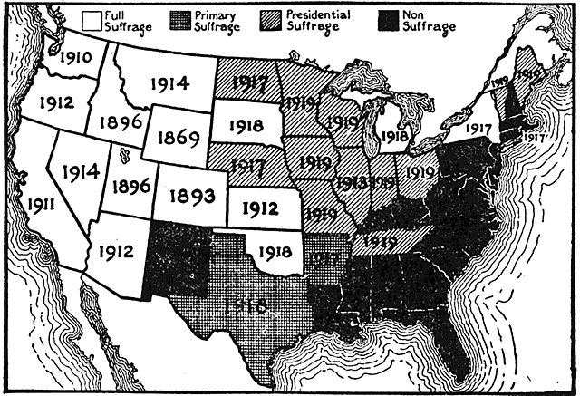 6. Full Suffrage for White Women +2