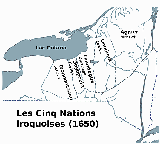 Iroquois Confederacy formed